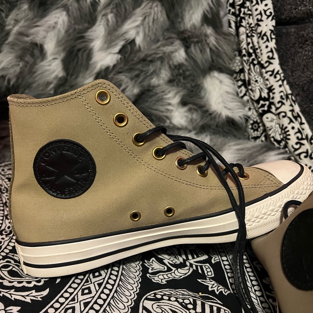 Converse high top green